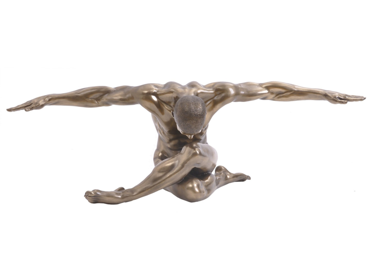 Upscaled Keswick Male Arms Outstretched Sculpture