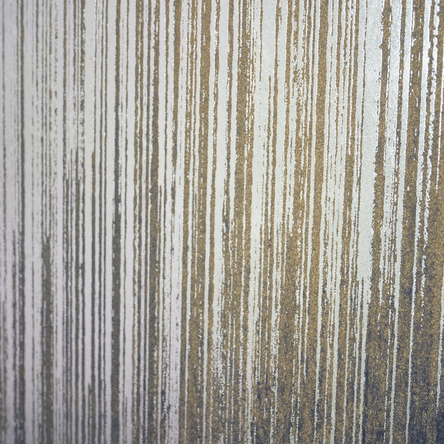 Golden Rain Foiled Framed Canvas