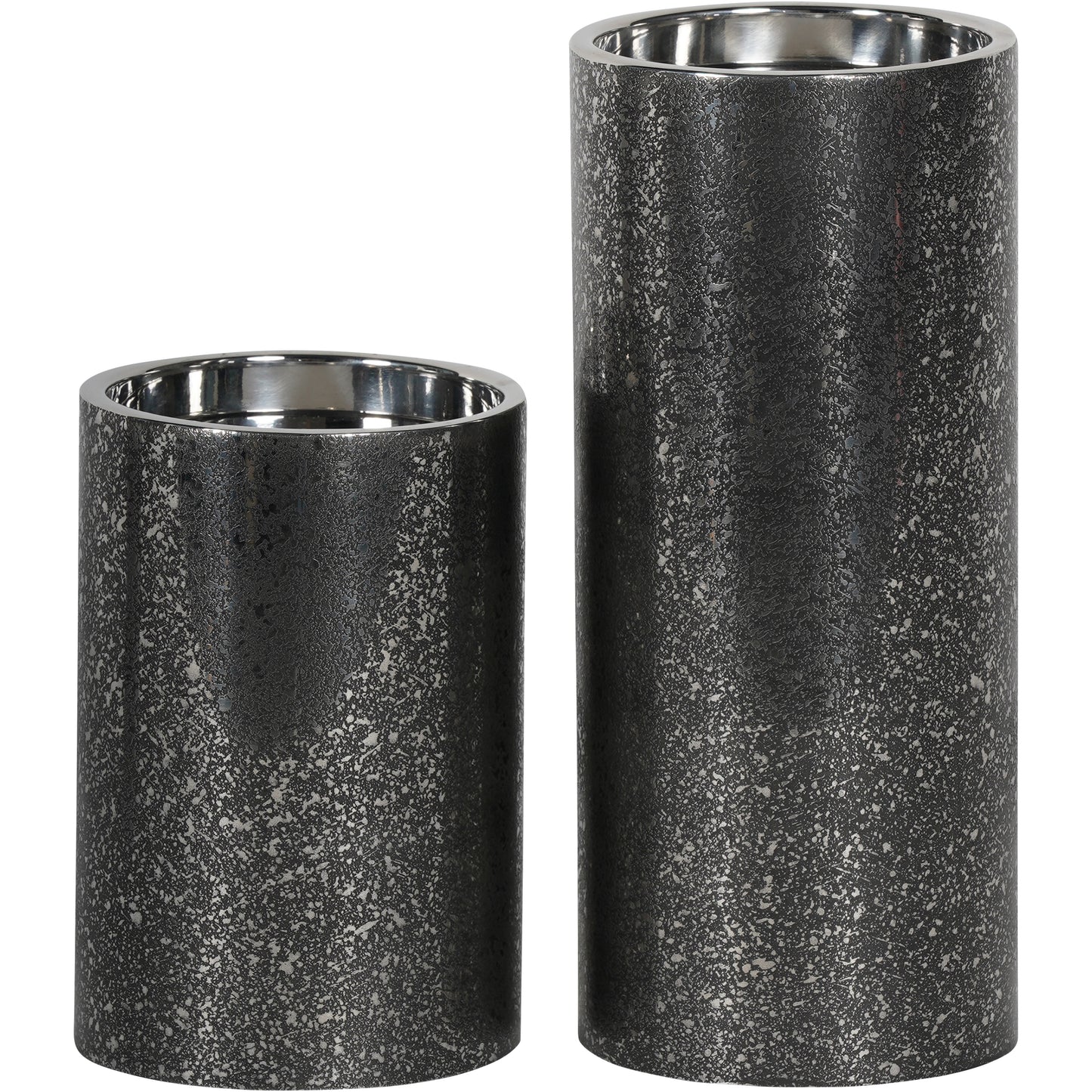 Dusky Finish Small Pillar Candle Holder