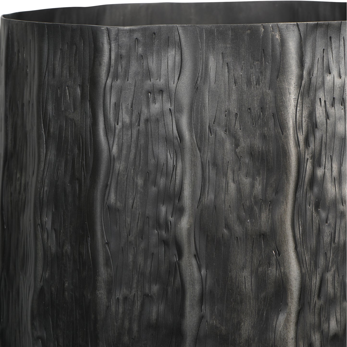 Holland Planters Set of Three Antique Pewter