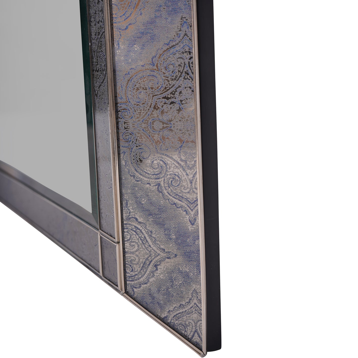 Mandala Pattern Smoked Mirror