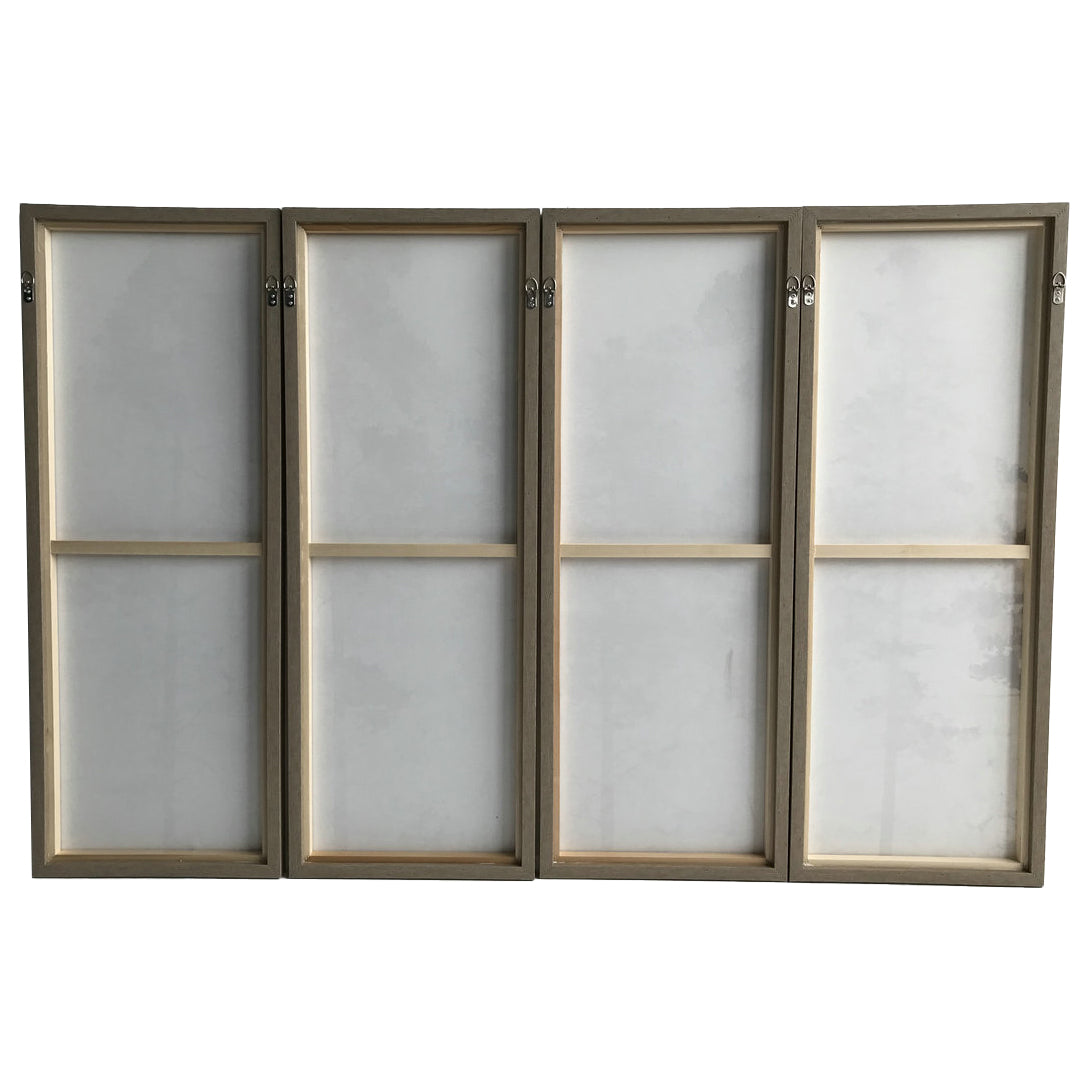 Foil Trees Framed Wall Art Set of Four