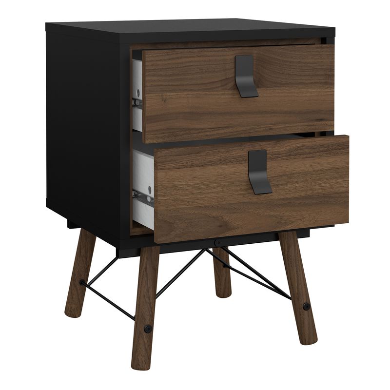 Ry Package - Wardrobe 3 Doors + 3 Drawers + Double Chest 6 Drawers + Bedside Cabinet 2 Drawers