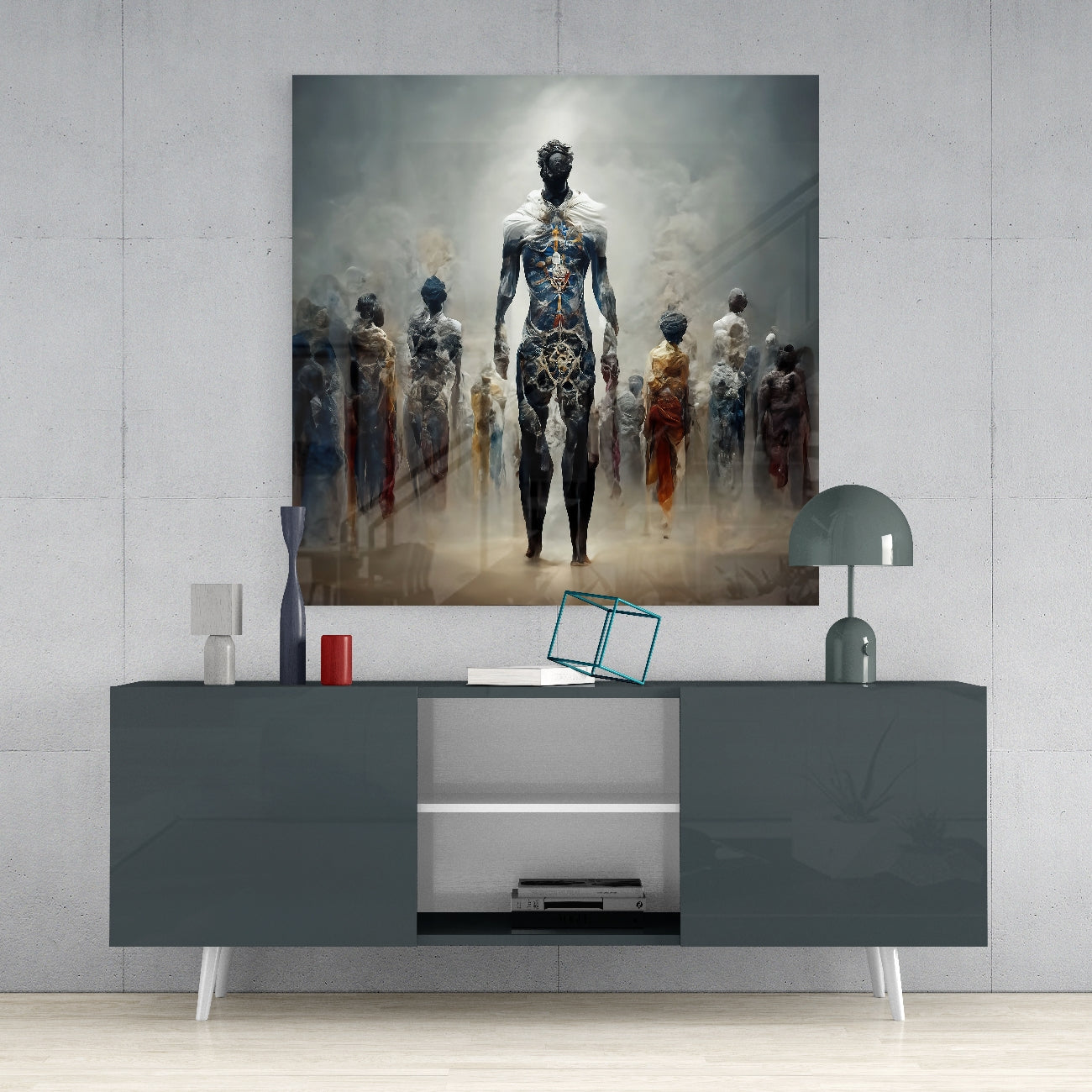 Genesis Glass Wall Art || Designers Collection | Insigne Art Design