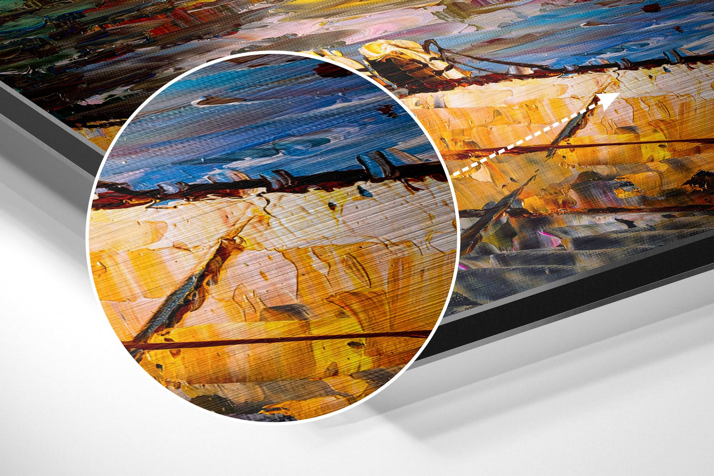 Brushed Aluminium Dibond Wall Art