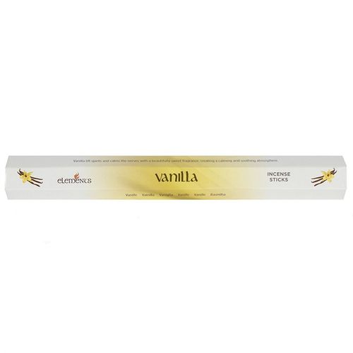 Set of 6 Packets of Elements Vanilla Incense Sticks