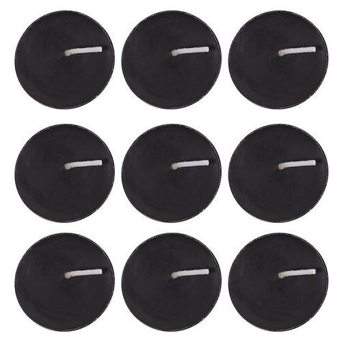 Pack of 9 Opium Scented Black Tealights