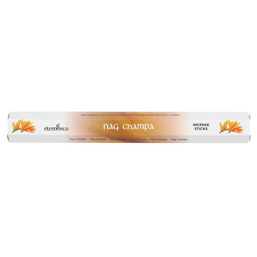 Set of 6 Packets of Elements Nag Champa Incense Sticks