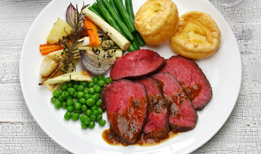 The Traditional Sunday Roast with Yorkshire Puddings