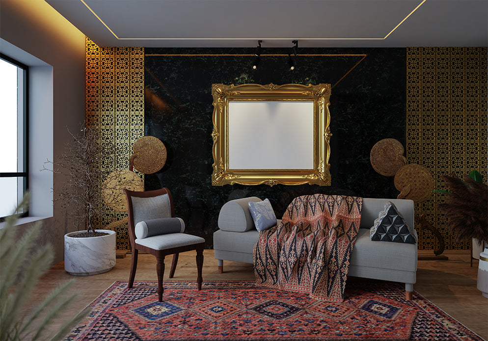 Egyptian Hieroglyphics as Artistic Wall Accents