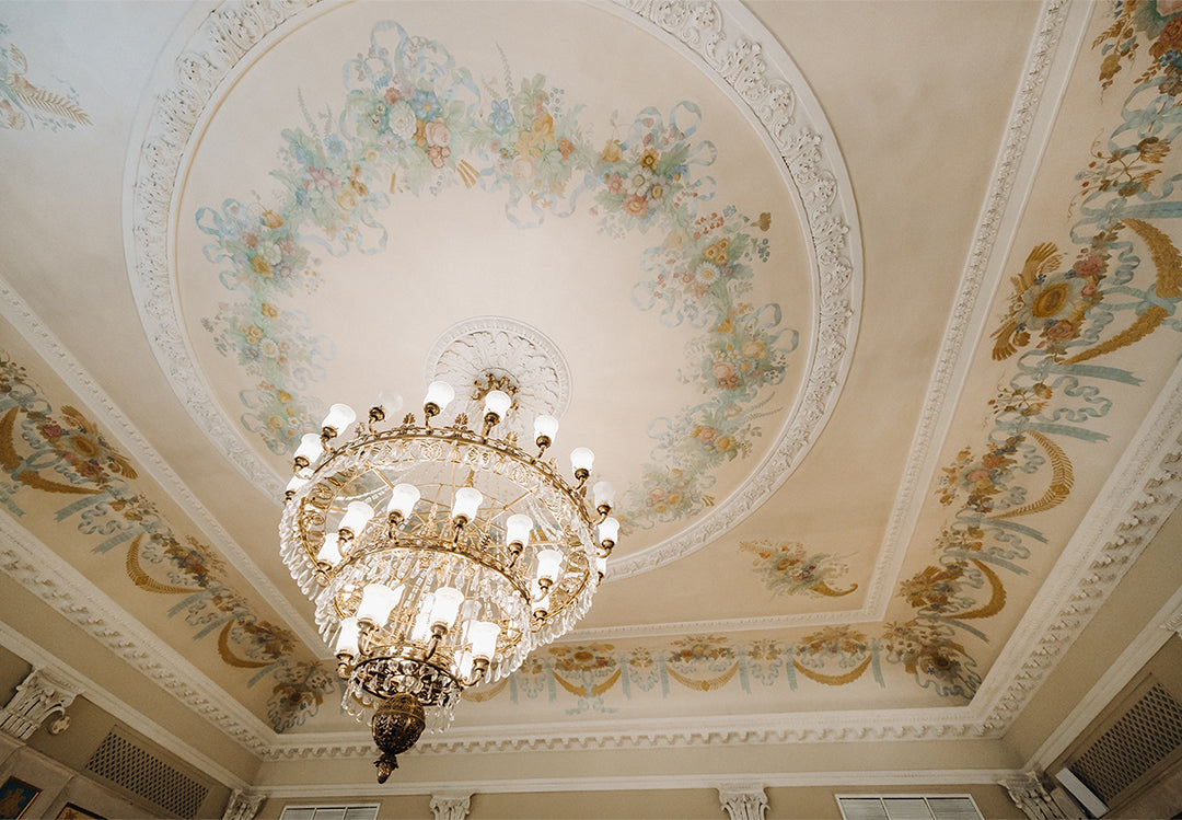 Creating Statement Ceilings with Colour or Wallpaper