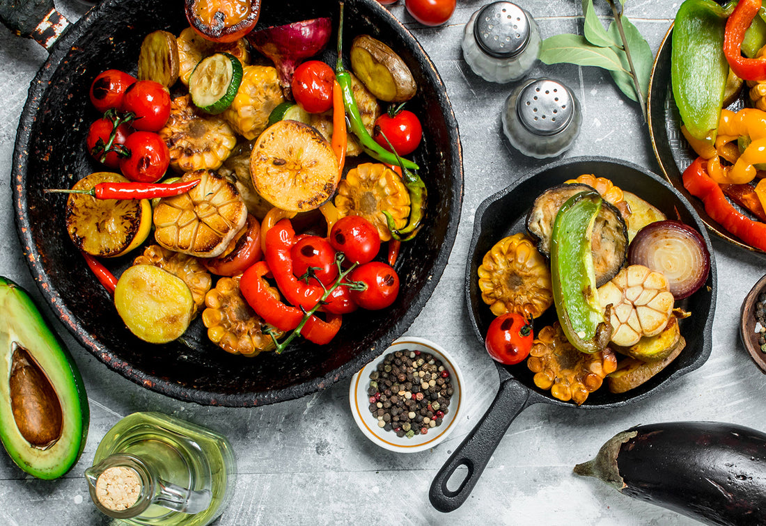 Ratatouille with Herb Polenta