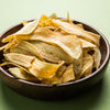 Honey Parsnip Chips with Smoked Sea Salt