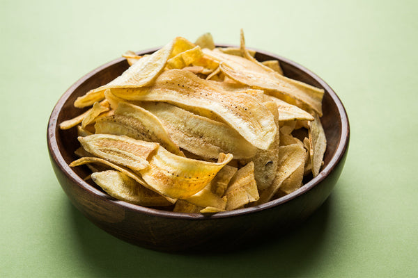 Honey Parsnip Chips with Smoked Sea Salt