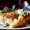 Oat-Crusted Haddock with Tartare Mayonnaise