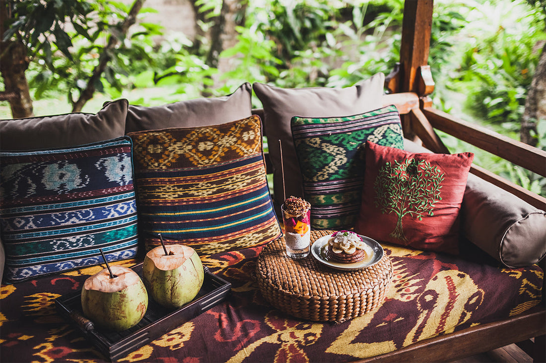 Incorporating Guatemalan Woven Textiles for Eclectic Charm