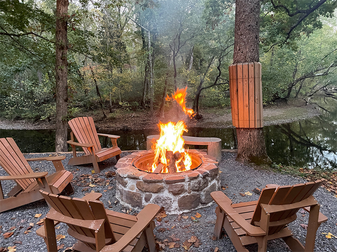 Designing a Fire Pit Area as a Garden Focal Point