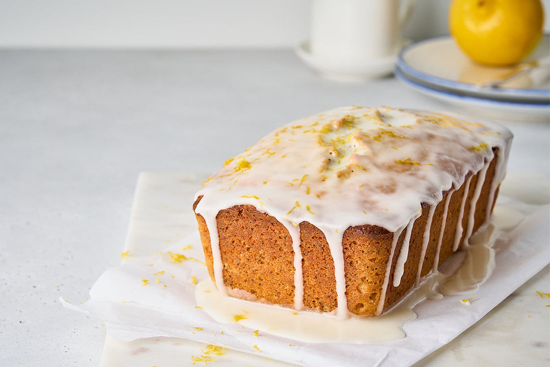 Lemon Drizzle Cake with Zesty Icing