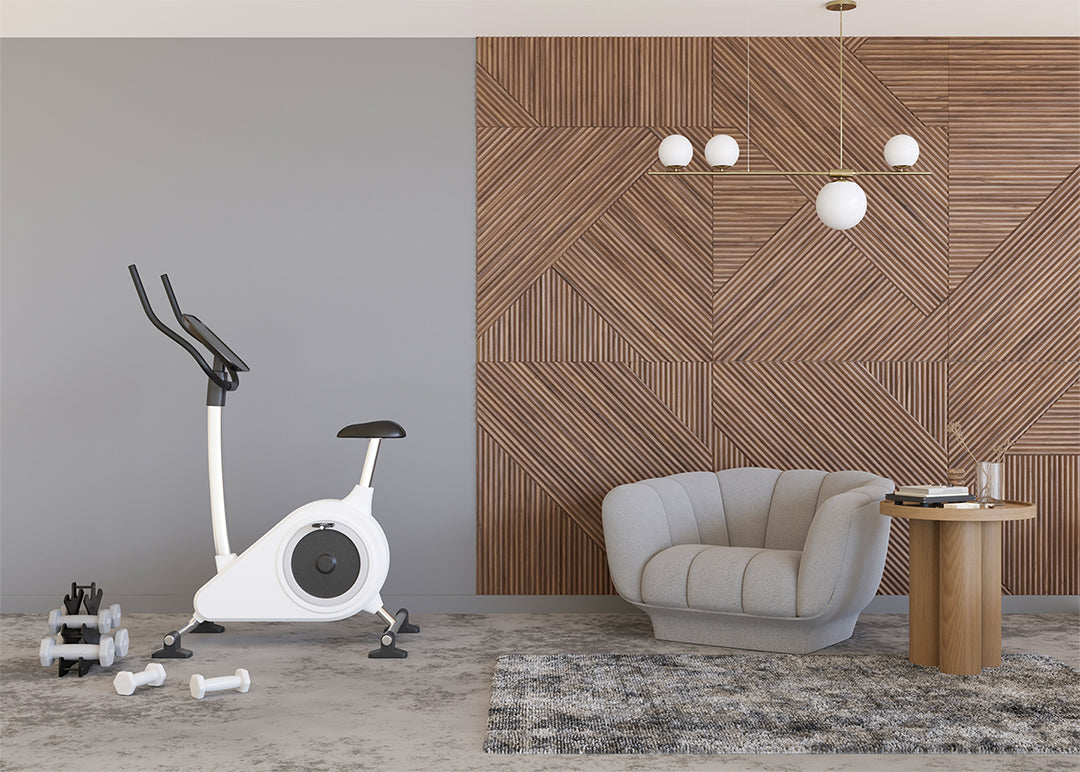 Designing a Relaxing Home Gym Space