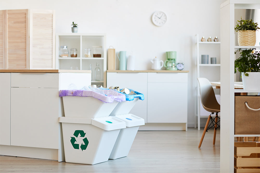Setting Up a Sustainable and Stylish Recycling Station