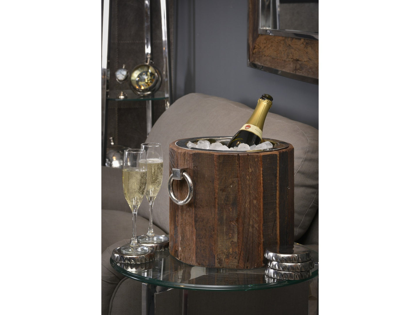 Large Paperweight Clock