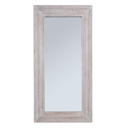 Harewood White Washed  Large Mirror