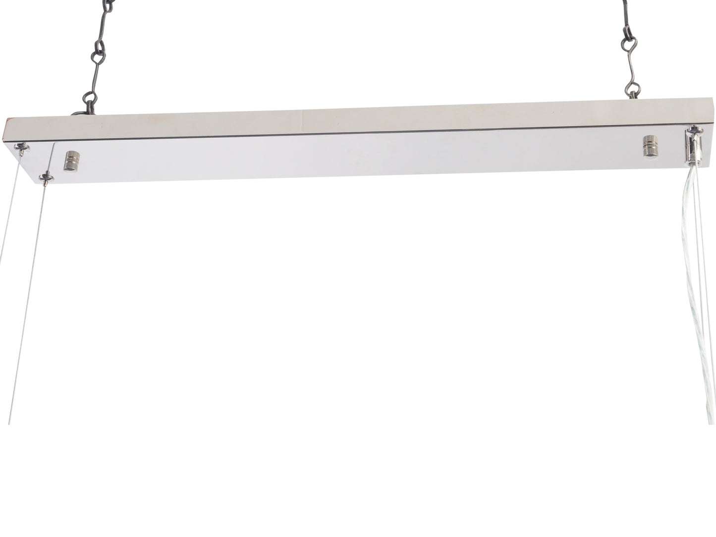 Venus Nickel Rectangular Chandelier G9 40W