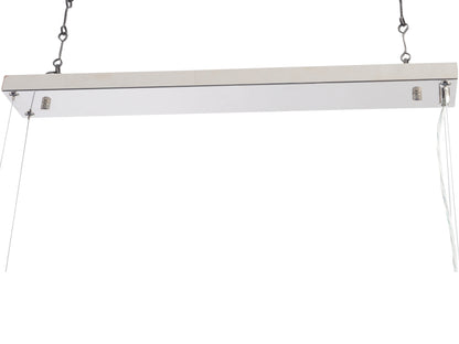Venus Nickel Rectangular Chandelier G9 40W