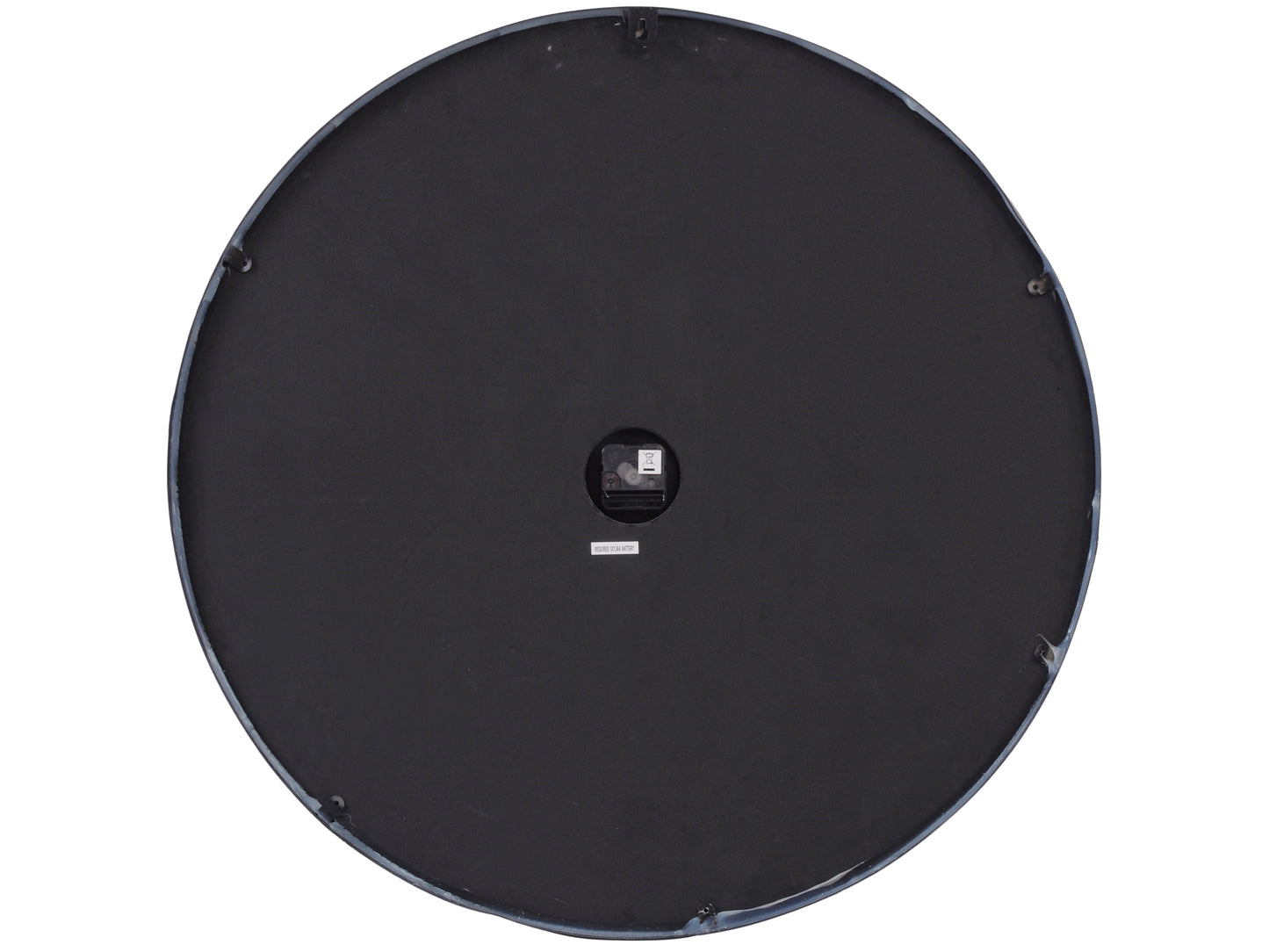 Skeleton Mirror Wall Clock