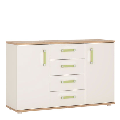 4KIDS 2 Door 4 Drawer Sideboard