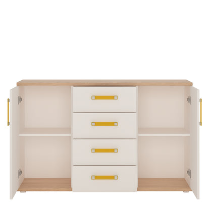 4KIDS 2 Door 4 Drawer Sideboard