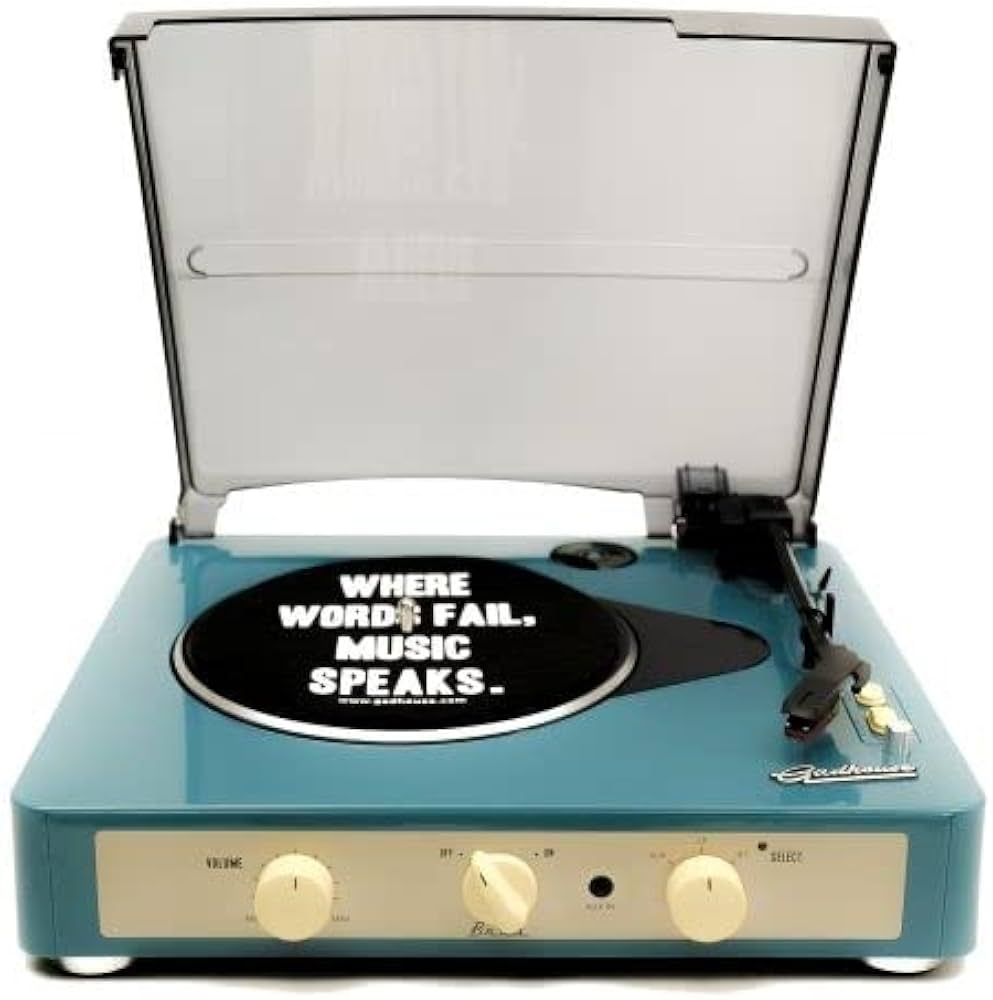 Brad Retro Record Player (Retro Green)