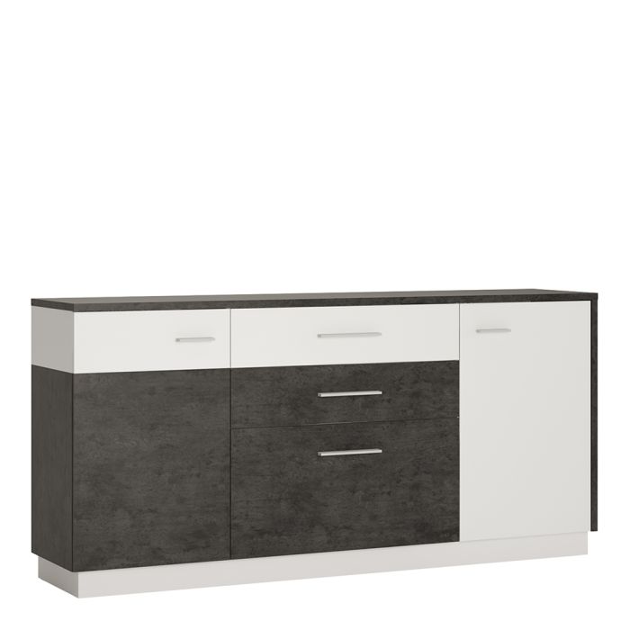 Zingaro 2 Door 2 Drawer 1 Compartment Sideboard