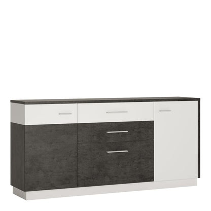 Zingaro 2 Door 2 Drawer 1 Compartment Sideboard