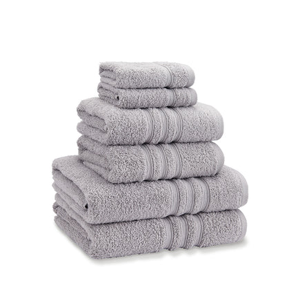 Catherine Lansfield Zero Twist Cotton 6 Piece Towel Bale Set