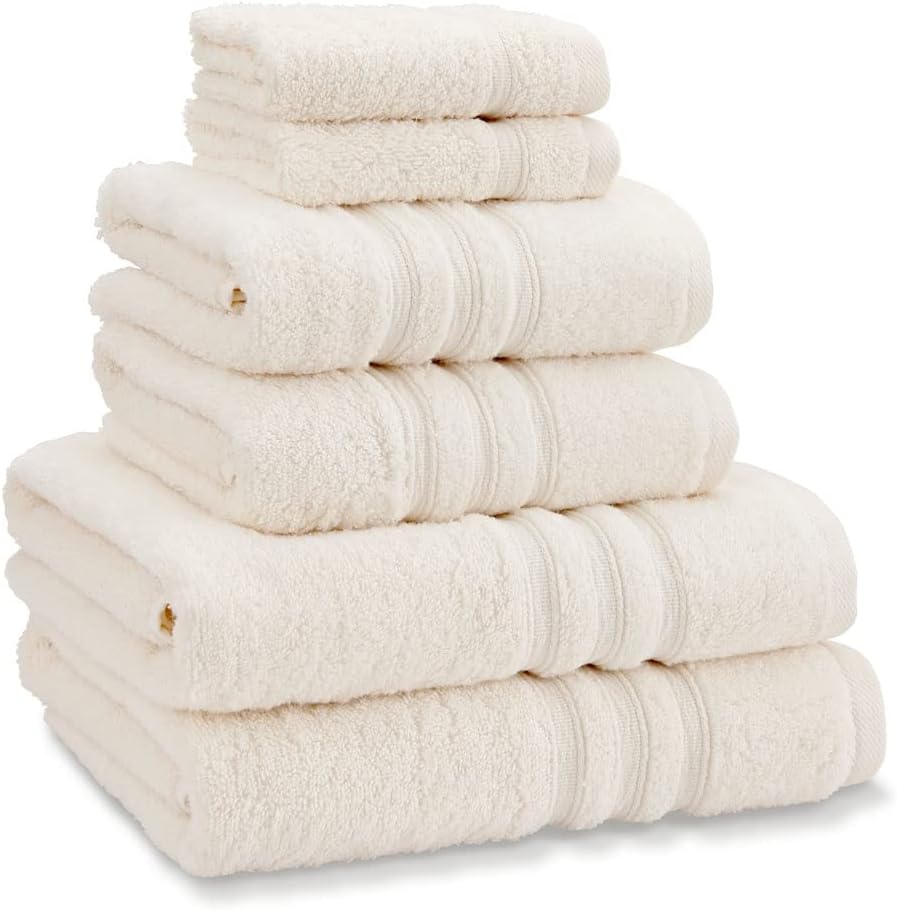 Catherine Lansfield Zero Twist Cotton 6 Piece Towel Bale Set