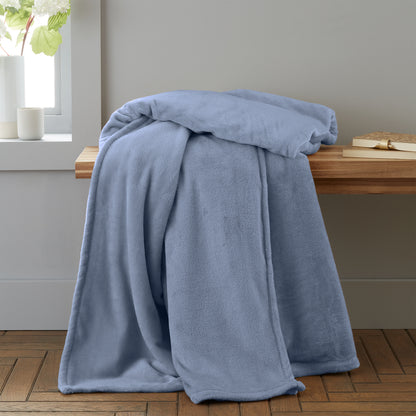 Catherine Lansfield Raschel Velvet Touch Blanket Throw