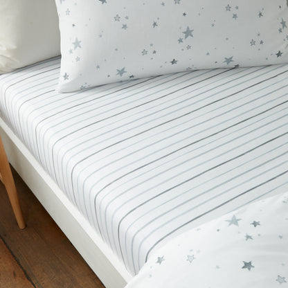 Bianca Stars Cotton Fitted Sheet