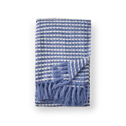 Catherine Lansfield Stab Stitch Blanket Throw