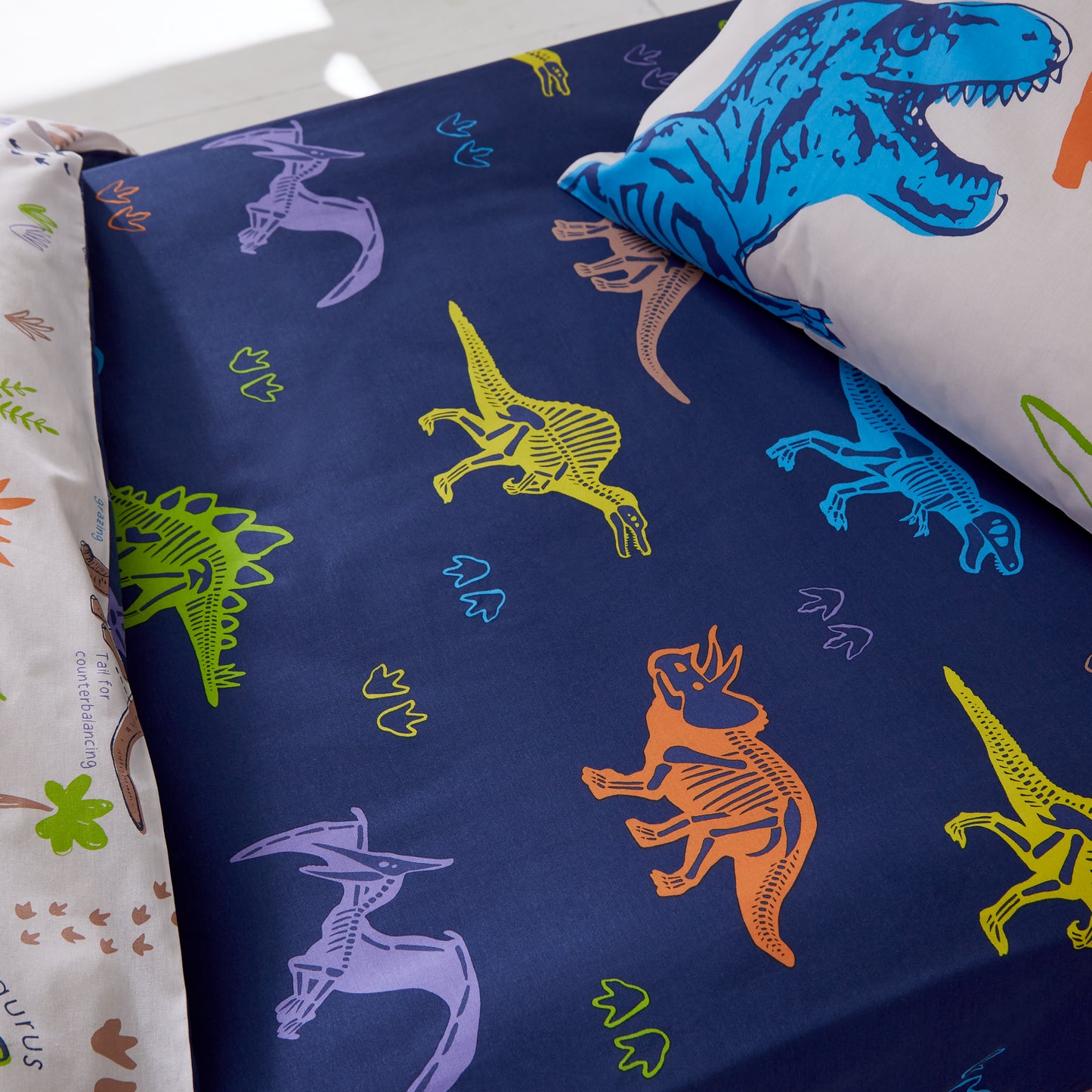 Catherine Lansfield Prehistoric Dinosaurs Fitted Sheet