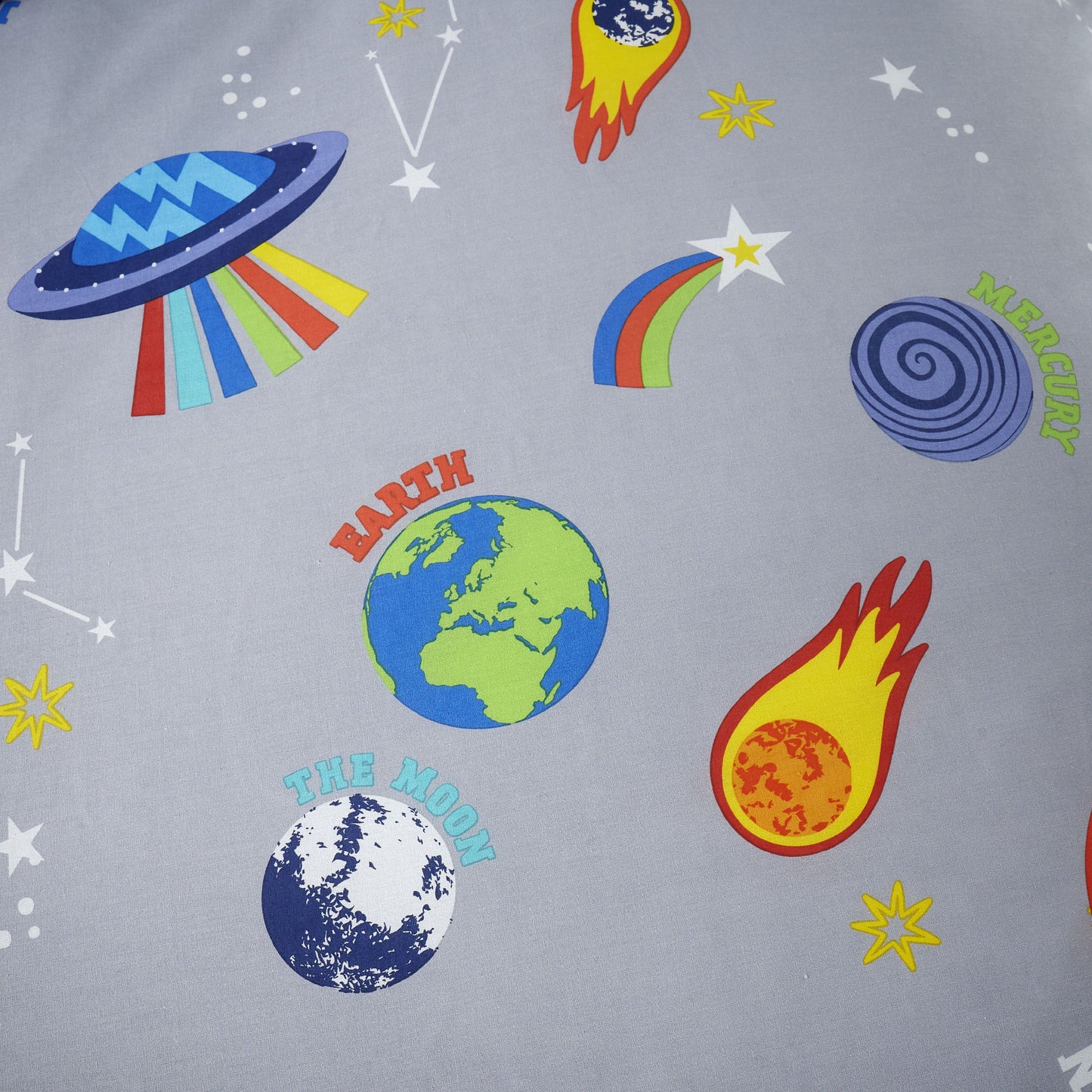 Catherine Lansfield Kids Lost In Space Fitted Sheet