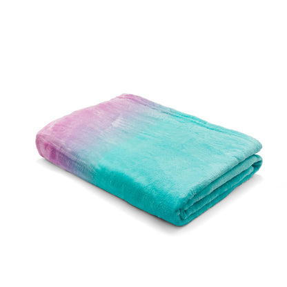 Catherine Lansfield Mermaid Ombre Cosy Fleece Blanket Throw