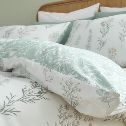 Bianca Wild Flowers 200 Thread Count Reversible Duvet Cover Set