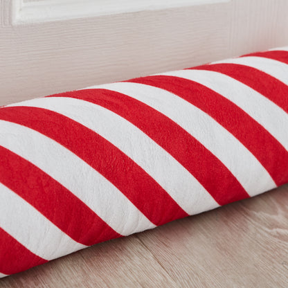 Catherine Lansfield Candy Cane Shaped Door Draught Excluder