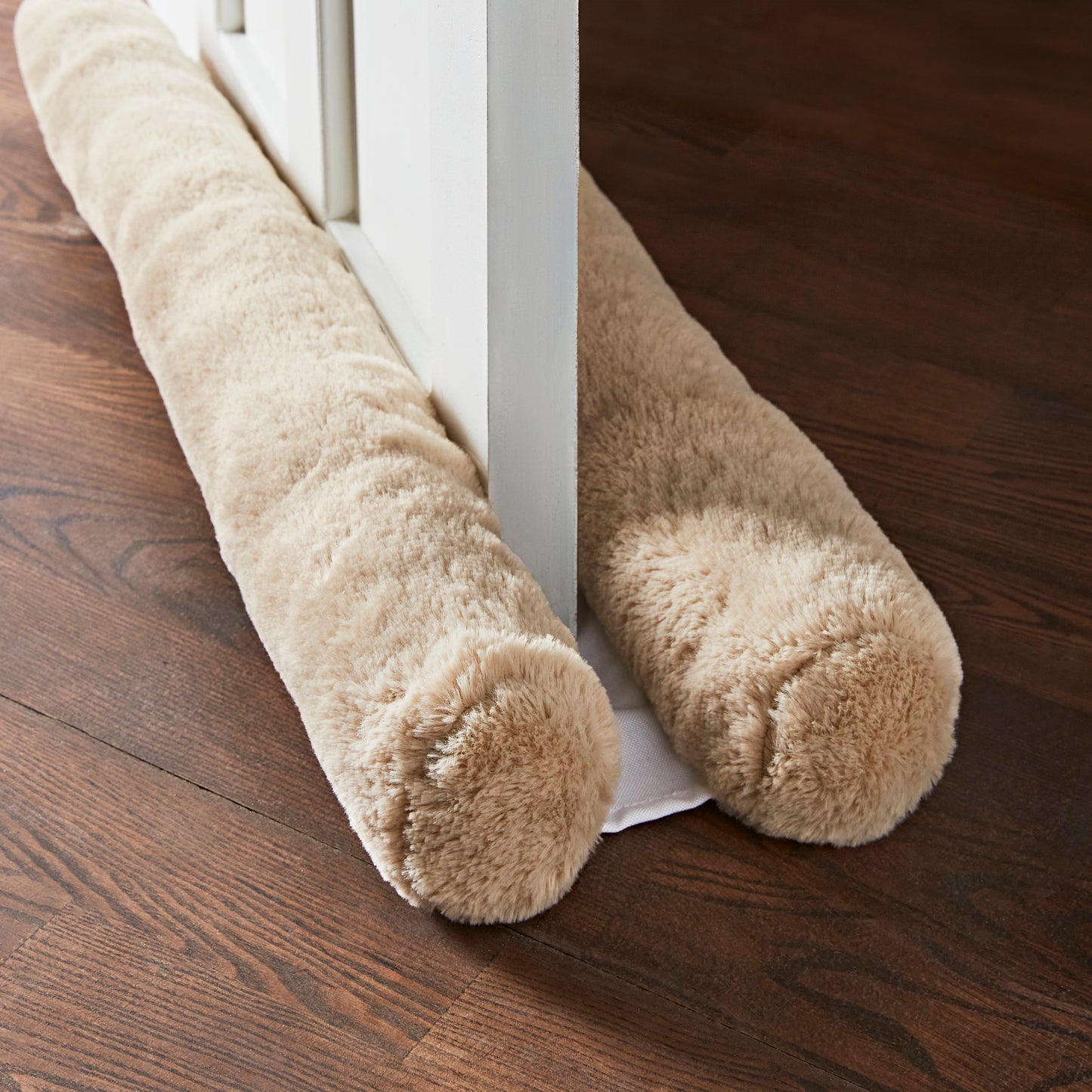 Catherine Lansfield Faux Fur Double Sided Under Door Draught Excluder