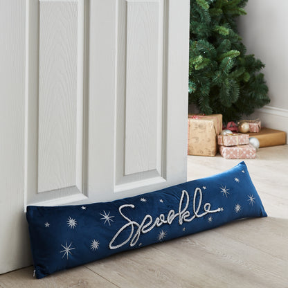 Catherine Lansfield Christmas Sparkle Door Draught Excluder