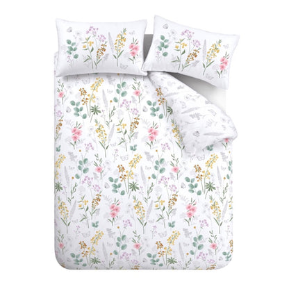 Catherine Lansfield Emilia Floral Reversible Duvet Cover Set with Pillowcases