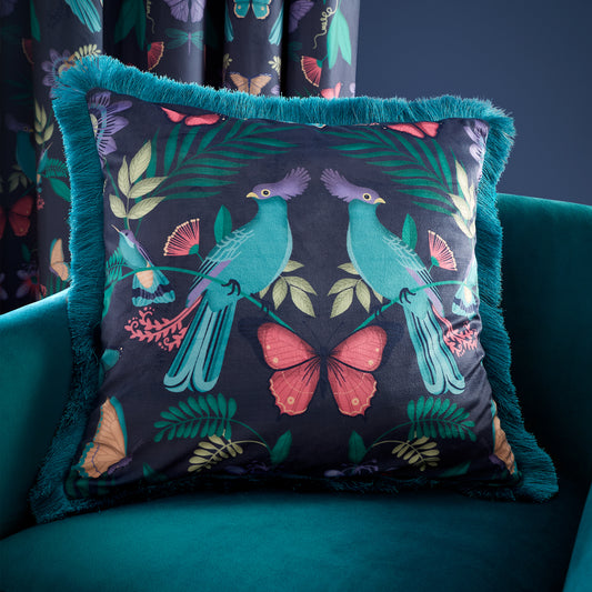 Catherine Lansfield Mya Tropical Birds Cushion