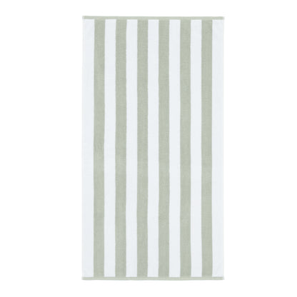 Bianca Reversible Stripe Cotton Jacquard Towel