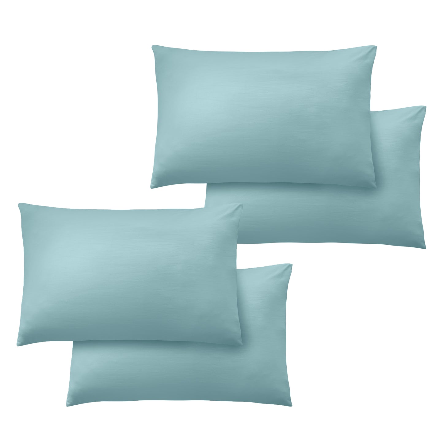 Catherine Lansfield So Soft Non-Iron Standard Pack of 4 Pillowcases